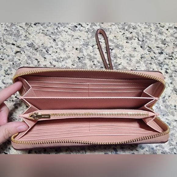Pink Coach Wallet - Picture 2 of 2